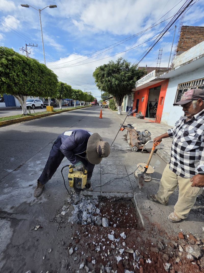 Personal de la Dirección de Agua Potable y Alcantarillado
