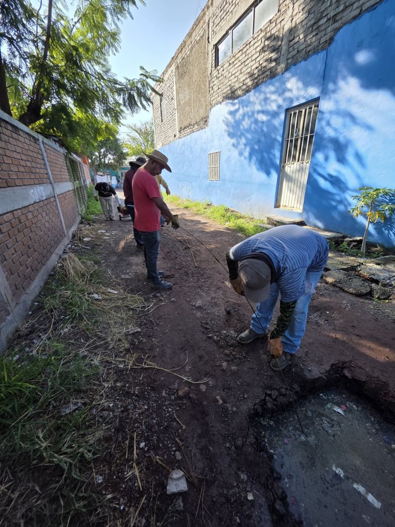 Personal de la Dirección de Agua Potable y Alcantarillado