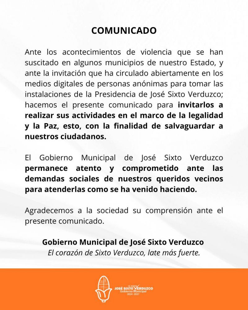 COMUNICADO