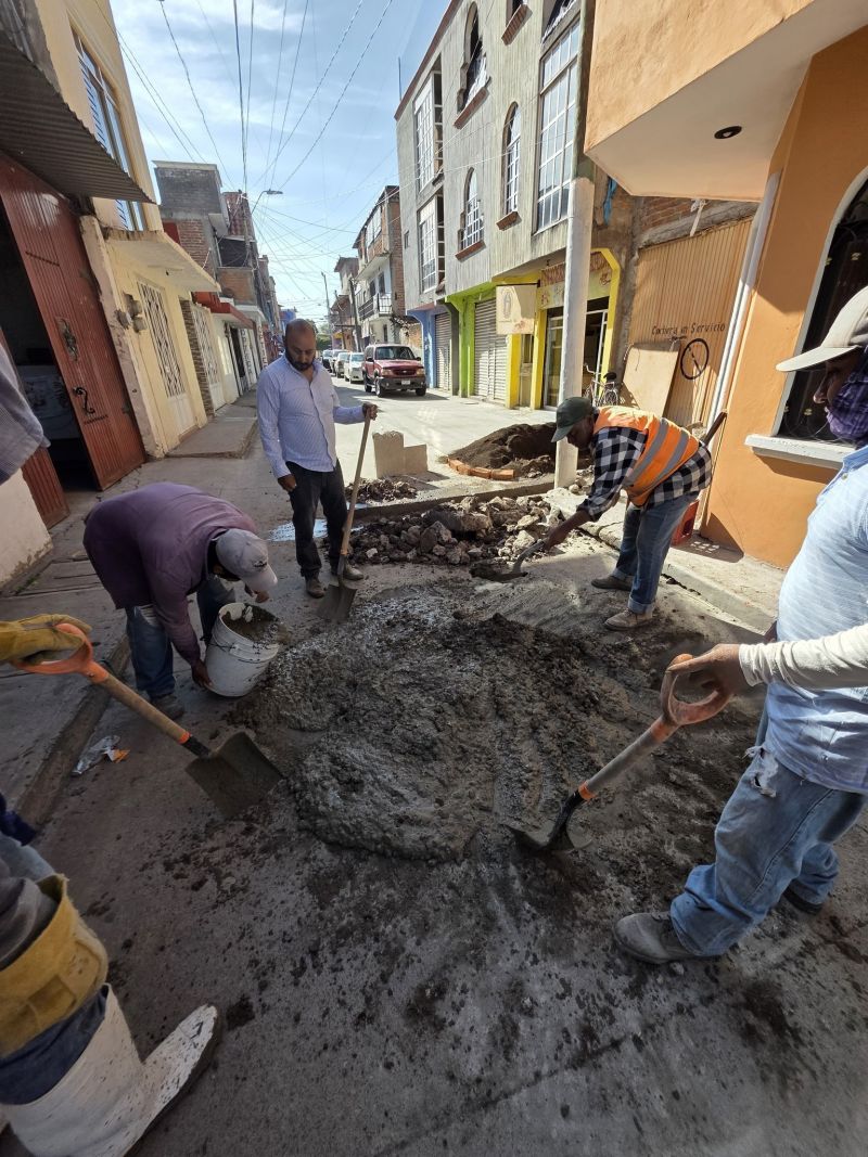 Personal de la Dirección de Agua Potable y Alcantarillado