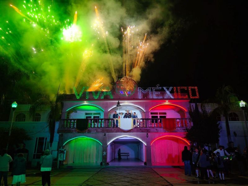 ¡RETUMBÓ CON FUERZA EL VIVA MÉXICO EN NUESTRO MUNICIPIO!
